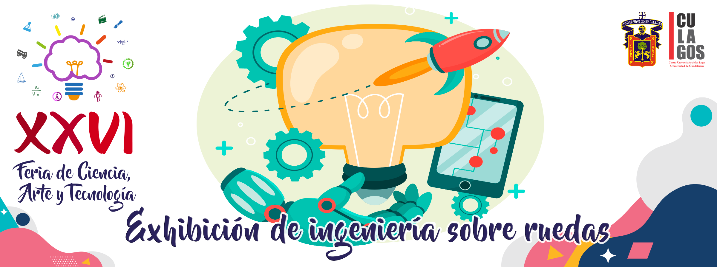 Banner - Exhibición de ingeniería sobre ruedas