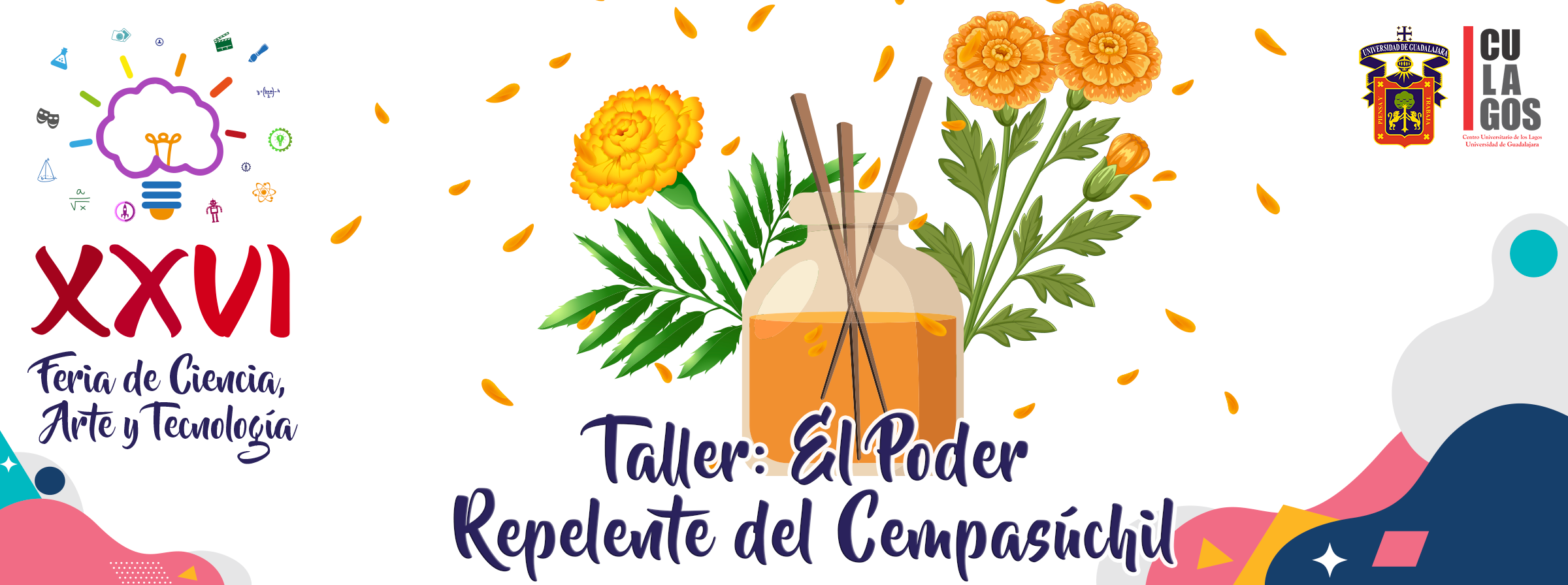 Banner - Taller: El Poder Repelente del Cempasúchil