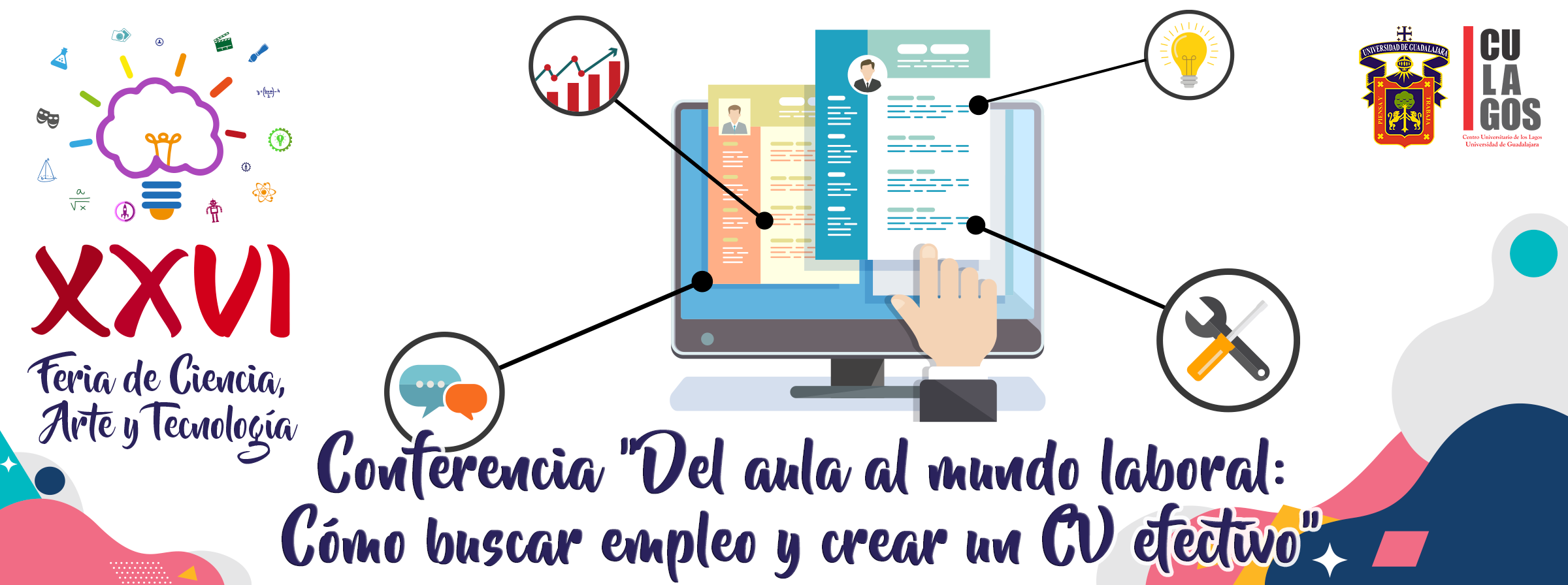 Banner - Conferencia Del aula al mundo laboral: Cómo buscar empleo y ...