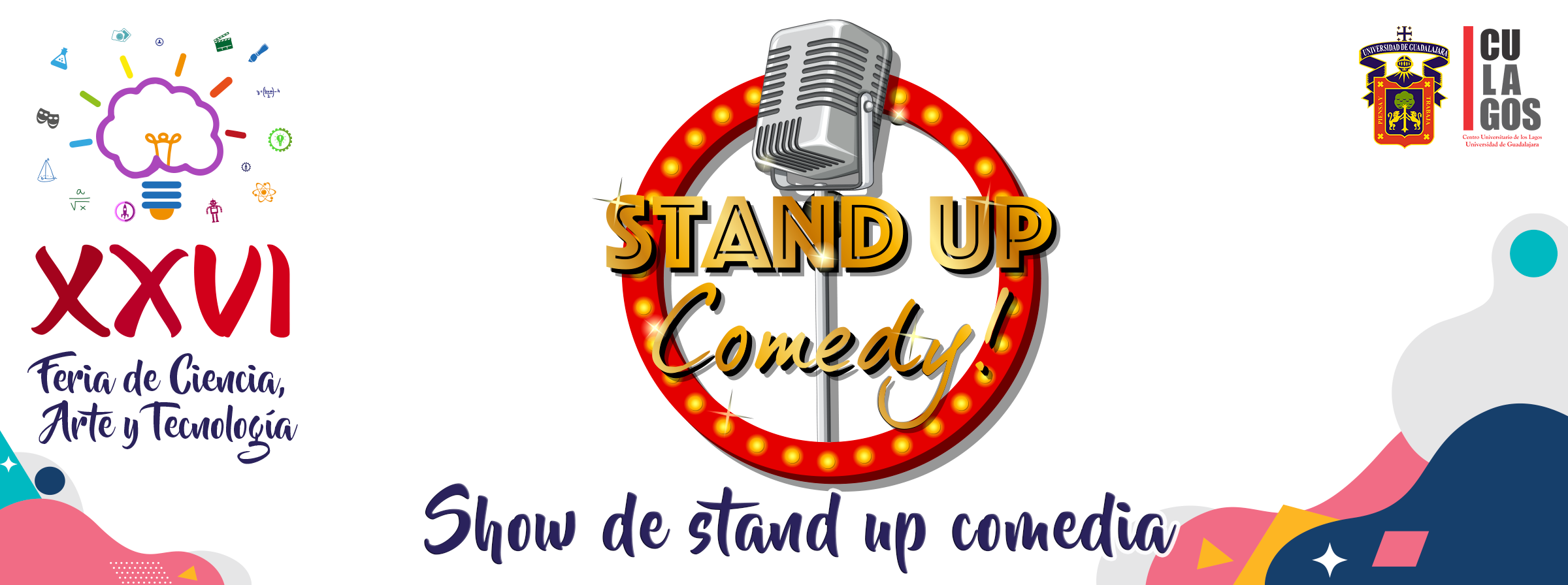 Banner - Show de stand up comedia