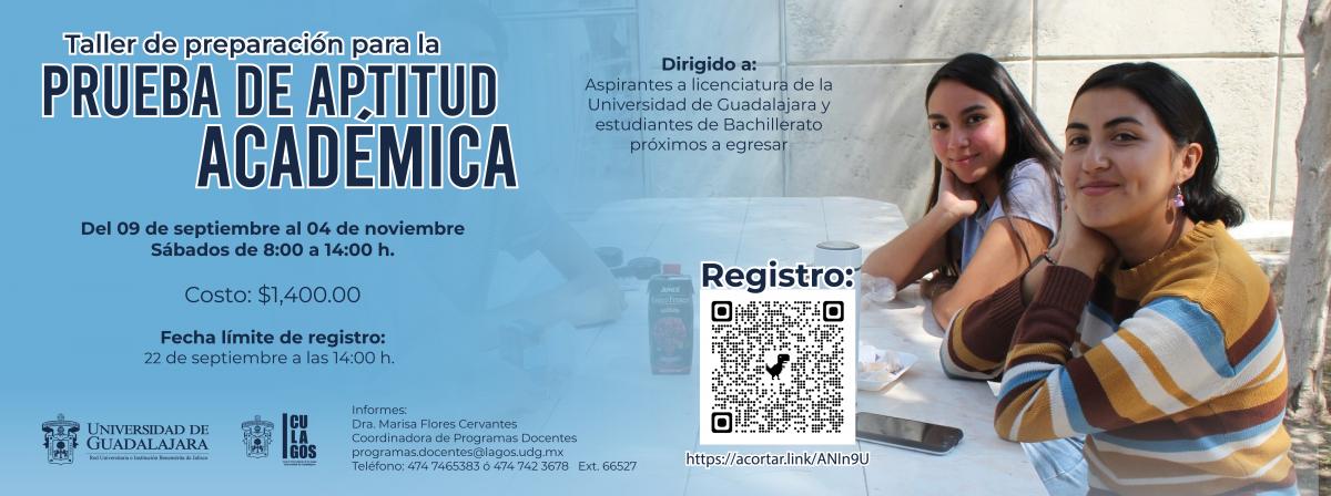 Banner - Prueba de aptitud académica