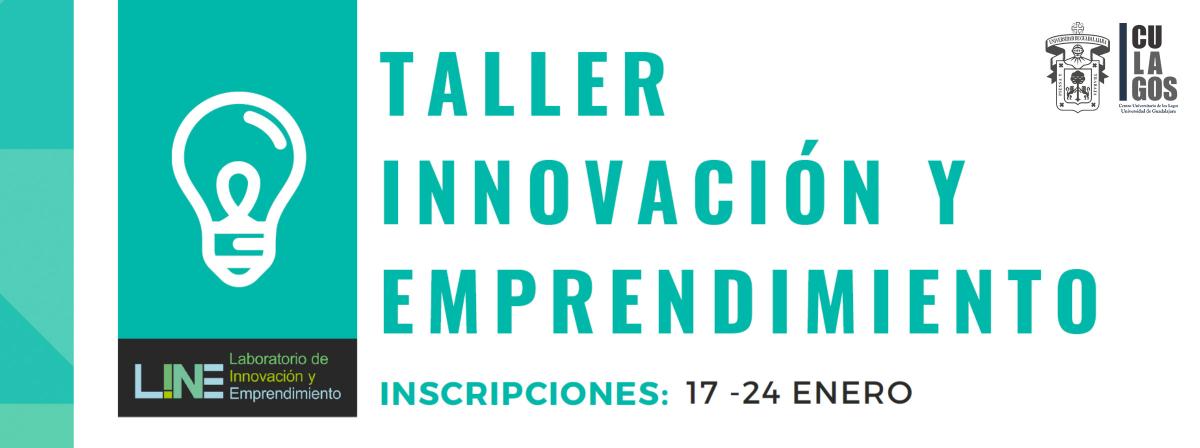 Banner Taller de Innovación y emprendimiento