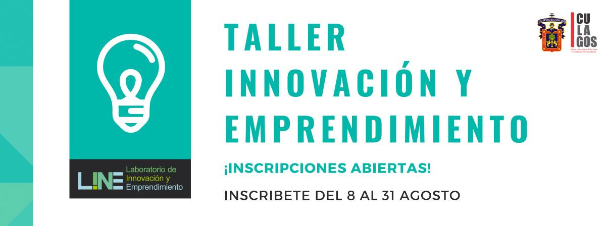 Banner Taller de Innovación y Emprendimiento