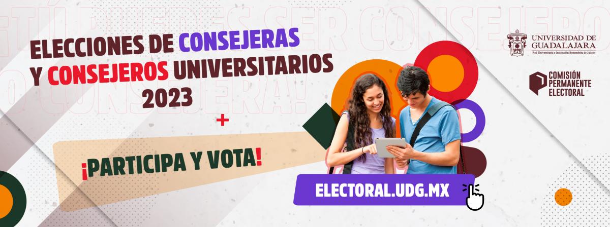 Banner - Elección de Consejeros y Consejeras Universitarios 2023