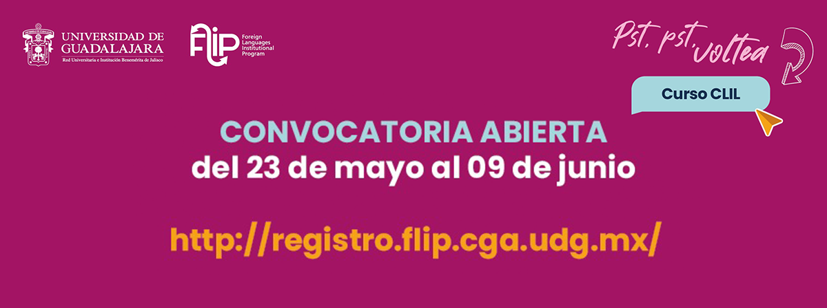 Banner - Convocatoria CLIL 2023