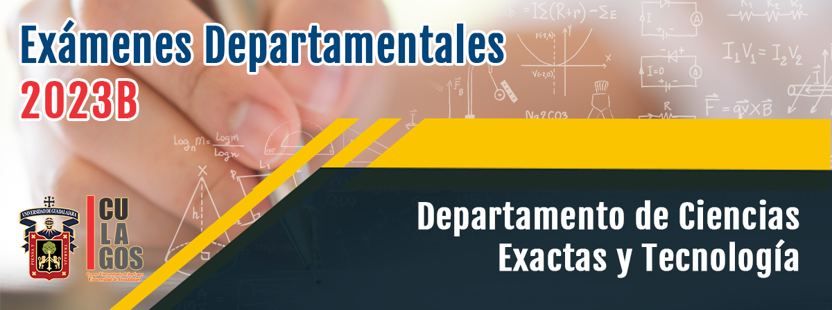 Banner - Exámenes Departamentales 2023B - DCET