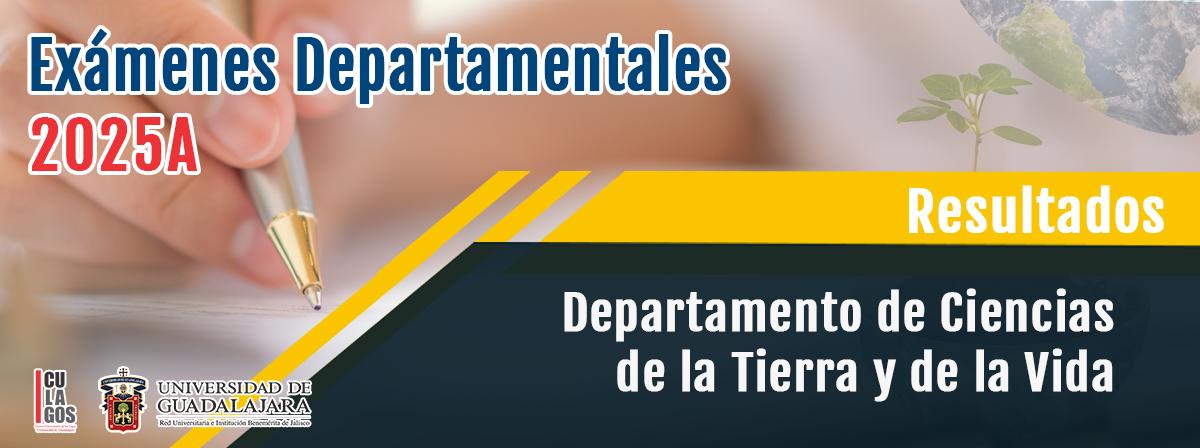 Resultados - Exámenes Departamentales DCTV 2025A