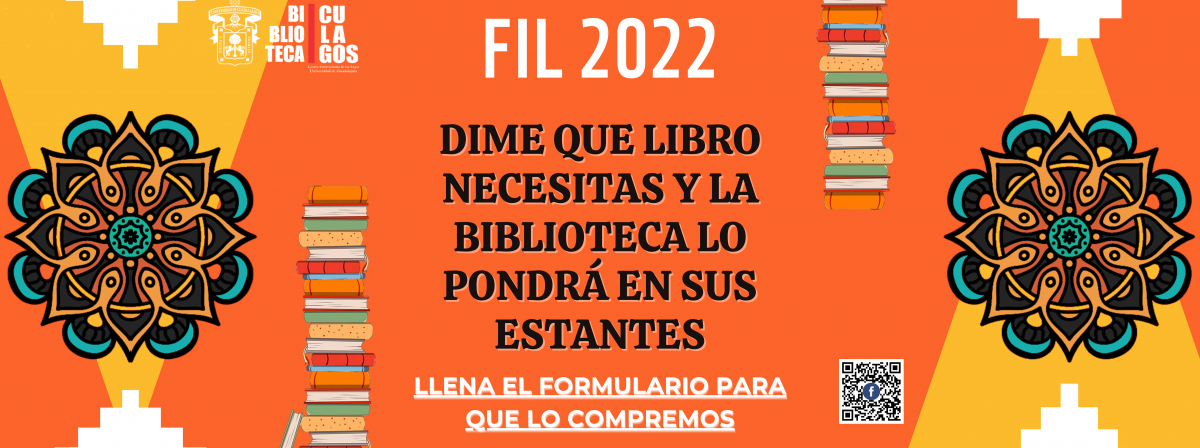 Banner FIL 2022 - Dime que libro necesitas