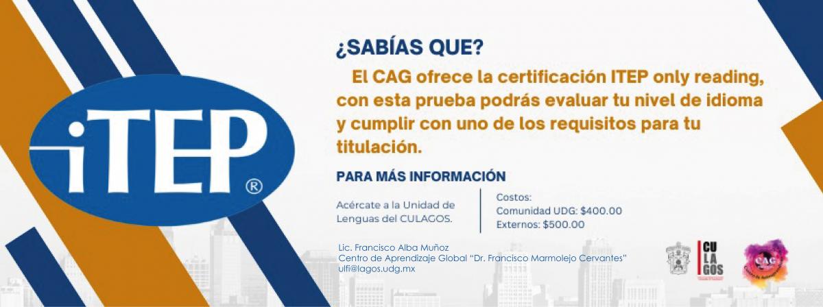 Banner -  Certificación ITEP