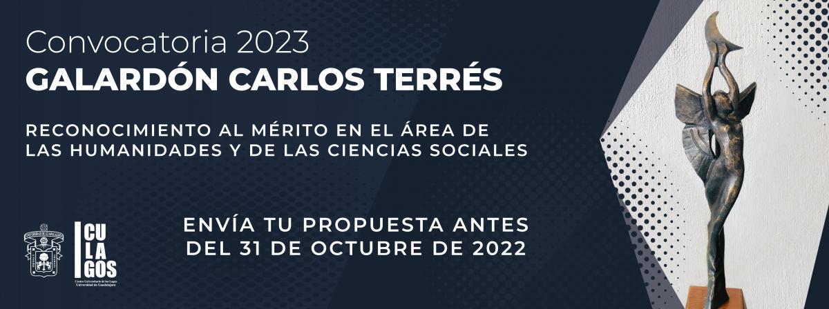 Banner Convocatoria Galardón Carlos Terrés