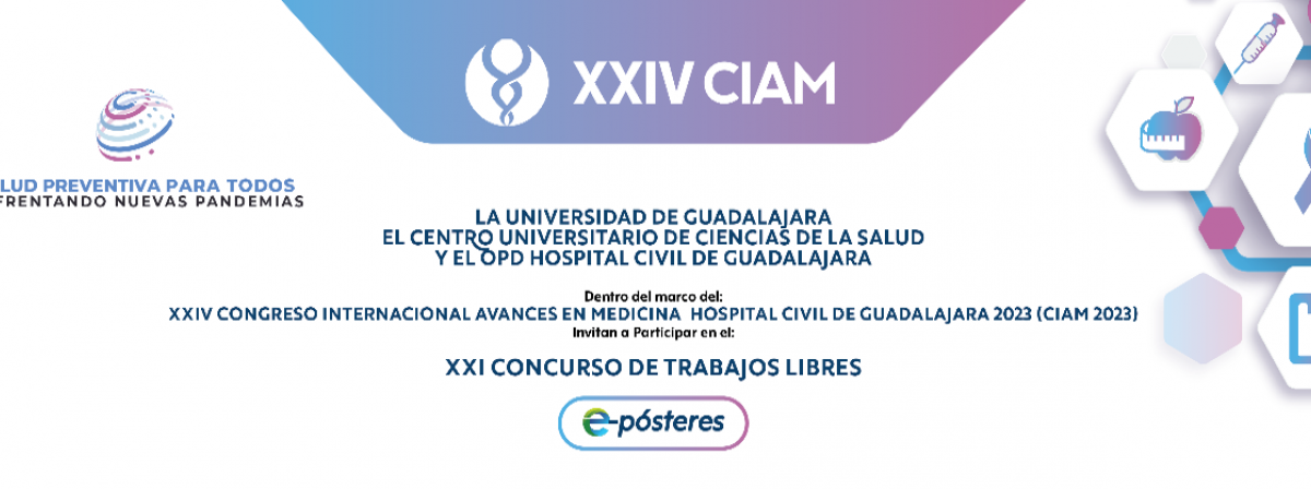 Banner CIAM 2023 - XXI Concurso de Trabajos Libres (e-Pósteres)