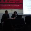 La maestra Cecilia Urbán fue presentada por el doctor David Carbajal