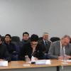 La doctora Rebeca García Corzo y el doctor Evgeny Chuprunov firmaron la carta de intención
