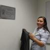 Develación de la placa en memoria de la maestra Socorro Hernández Barajas