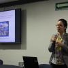 La doctora presentó los mitos y realidades de la videovigilancia
