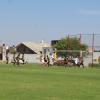 Portero de UdeG Lagos ataja el balón justo en la entrada de su portería