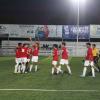 Los jugadores del Atlético La Mina se abrazaron para festejar