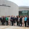 Foto oficial: docentes reconocidos, Junta Divisional y representantes sindicales