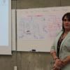 La doctora María Teresa Gómez en el cierre del curso