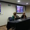 La doctora Rosa María Spinoso durante la presentación del seminario