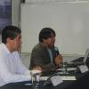 De izquierda a derecha:  Benito Ramírez, Bolfy Cotton