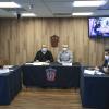 La rueda de prensa estuvo presidida por el doctor Ricardo Villanueva Lomelí, Rector General