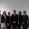 Los evaluadores que asistieron a la evaluación junto a las autoridades del CULagos