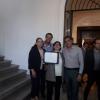 De izquierda a derecha: Yolanda Magaña, Ricardo Segoviano, Rebeca García y Francisco Villalobos